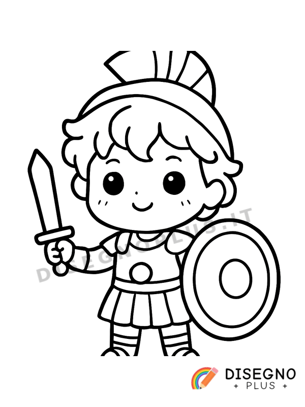 Disegno Mitologia greca da colorare