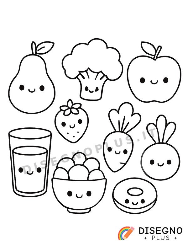 Disegno Alimentazione da colorare