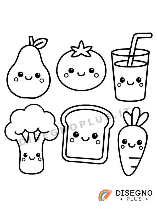 Disegno Alimento da colorare