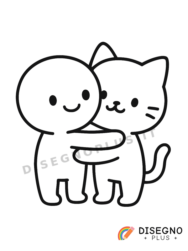 Disegno Amico da colorare