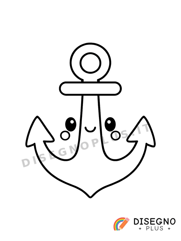 Disegno Ancoraggio su fondale marino   da stampare e colorare