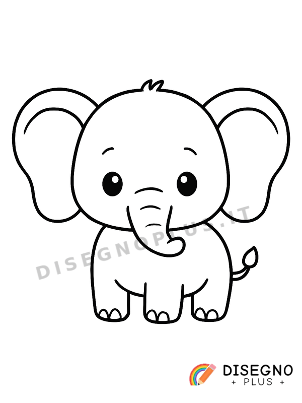 Disegno Animale africano da colorare