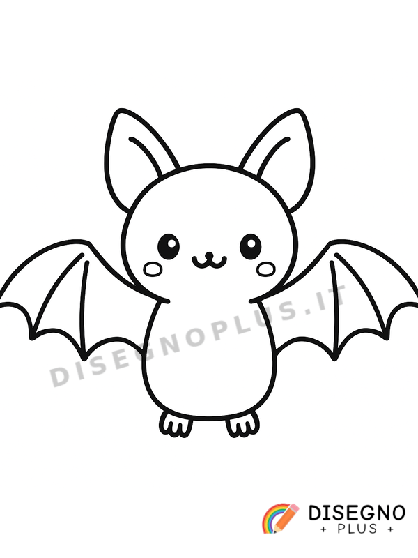 Disegno Animale volante da colorare