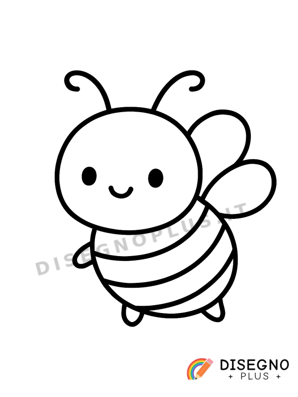 Disegno Ape da colorare