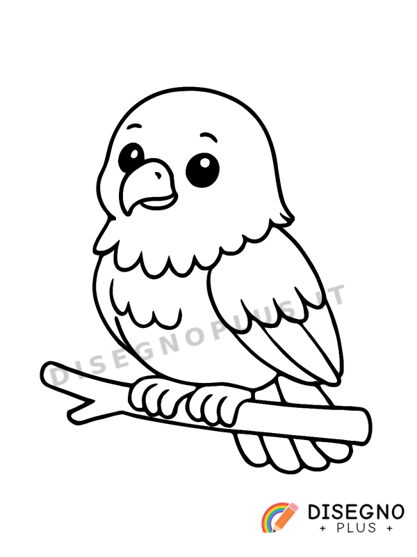 Disegno Aquila da colorare