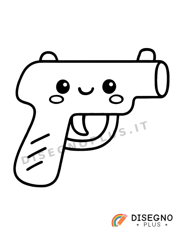 Disegno Arma da colorare