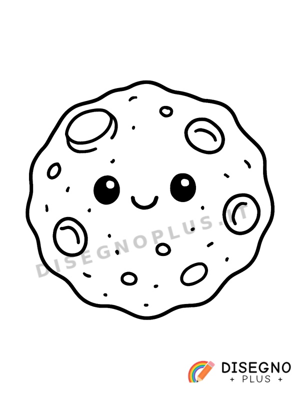 Disegno Asteroide da colorare