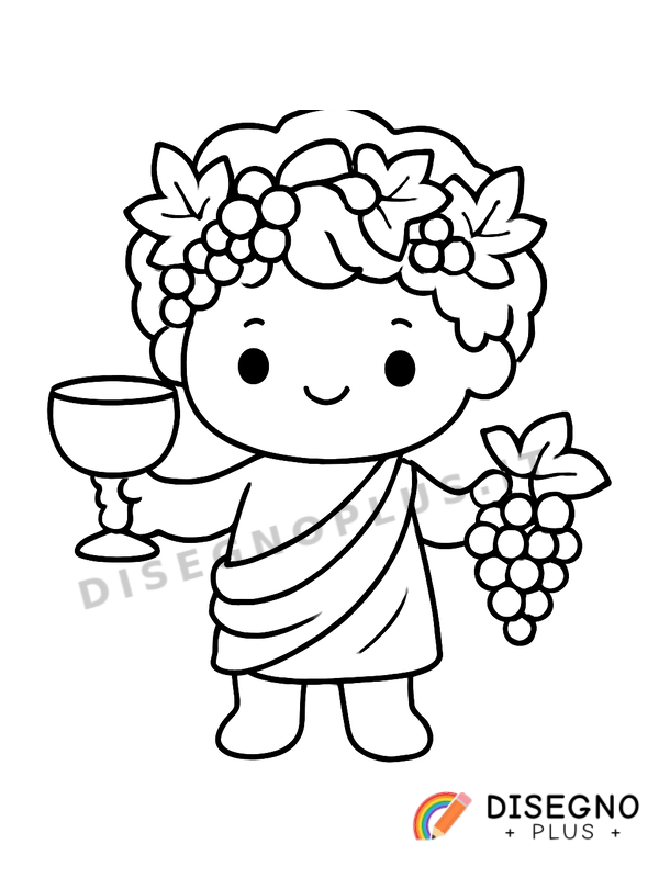 Disegno Mitologia romana da colorare