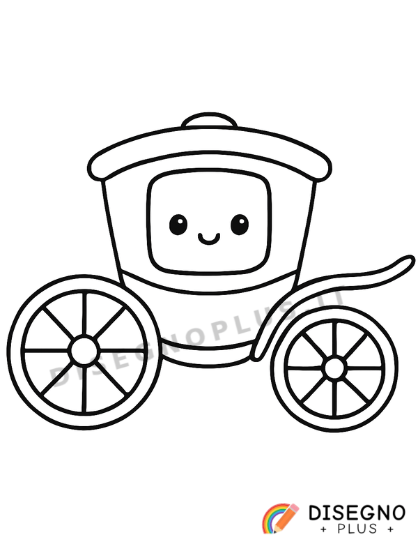 Disegno Carrozzella da colorare