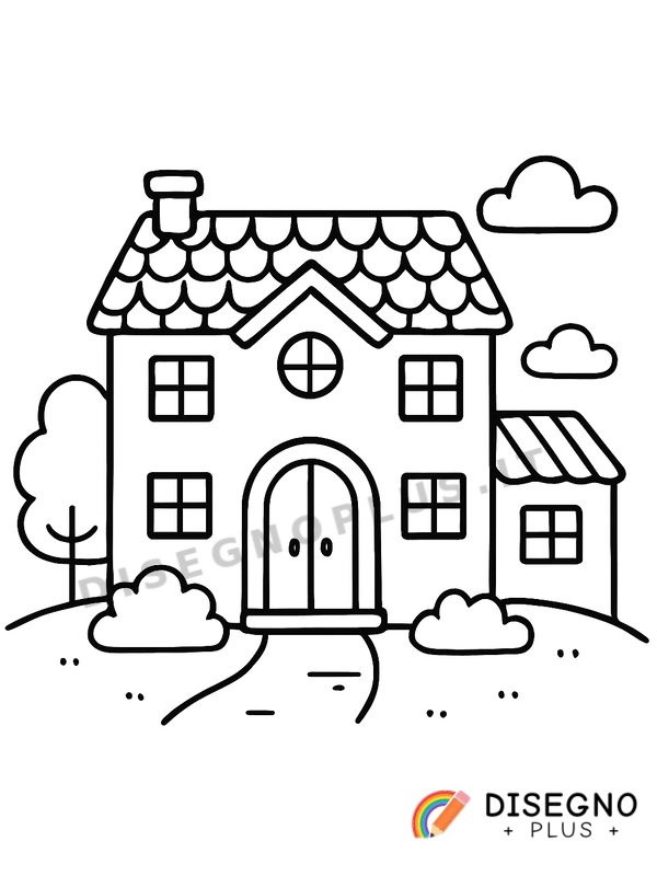 Disegno Cascina da colorare