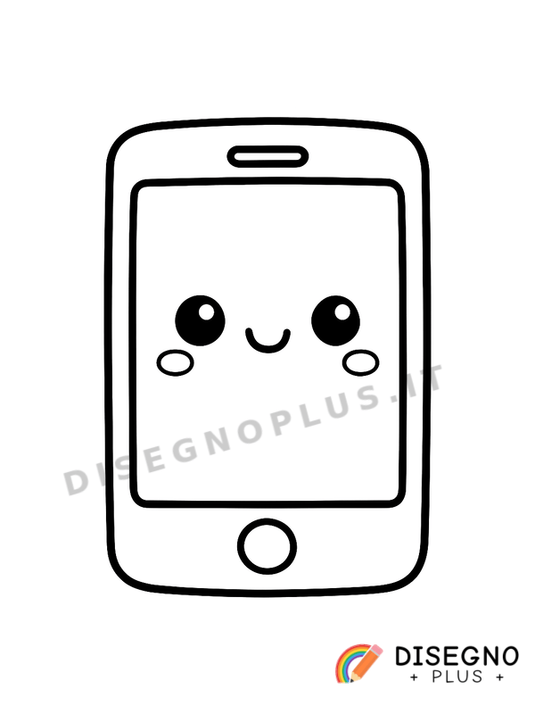Disegno Cellulare da colorare