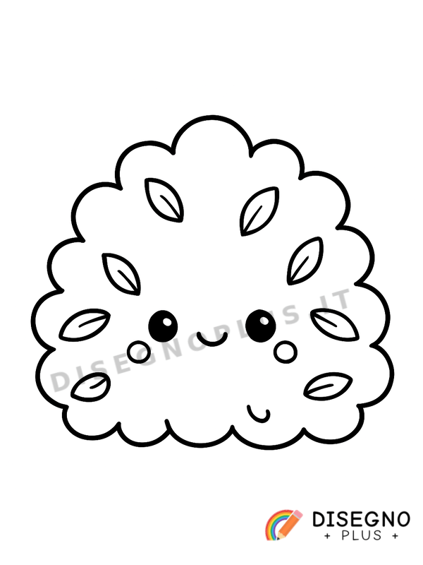Disegno Cespuglio da colorare