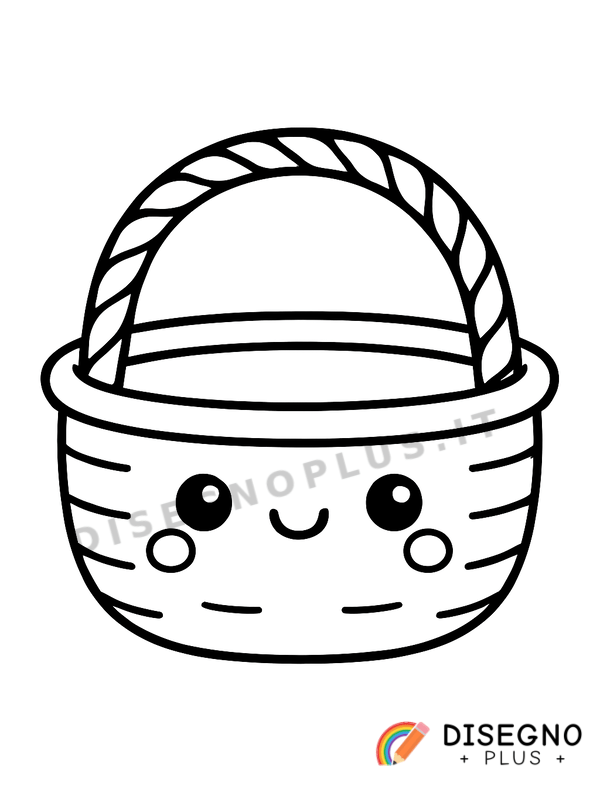 Disegno Cesta da colorare