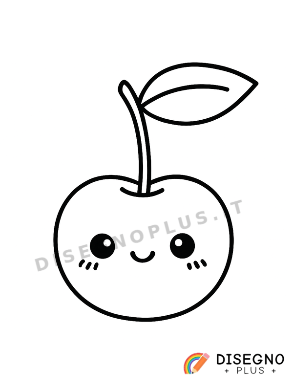Disegno Ciliegio da colorare