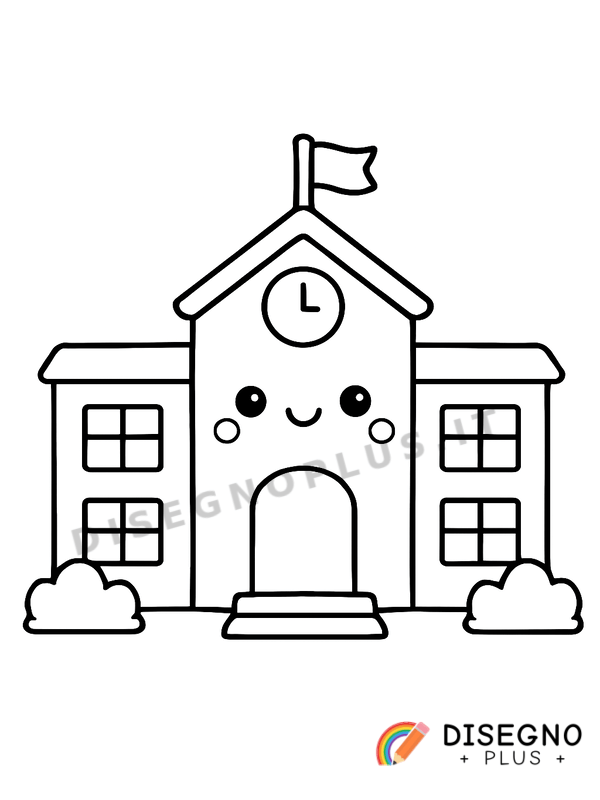 Disegno Classe scolastica da colorare