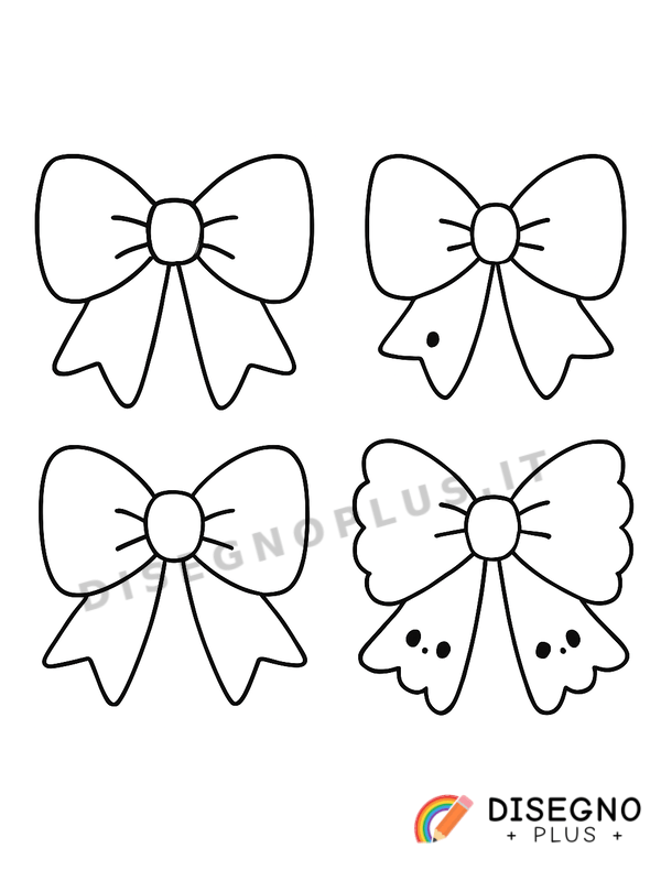 Disegno Coccarde colorate per festeggiare   da stampare e colorare