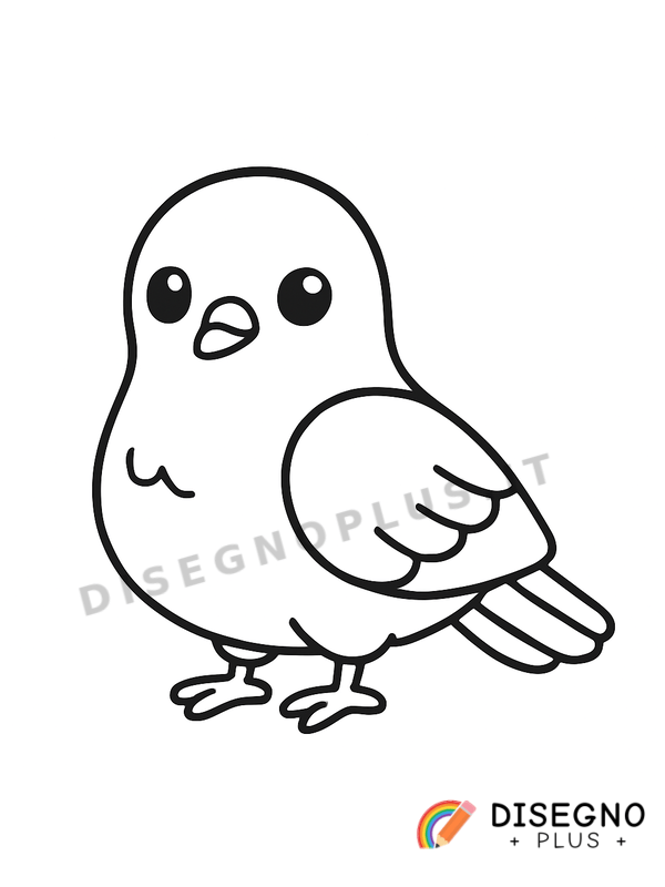 Disegno Colomba da colorare
