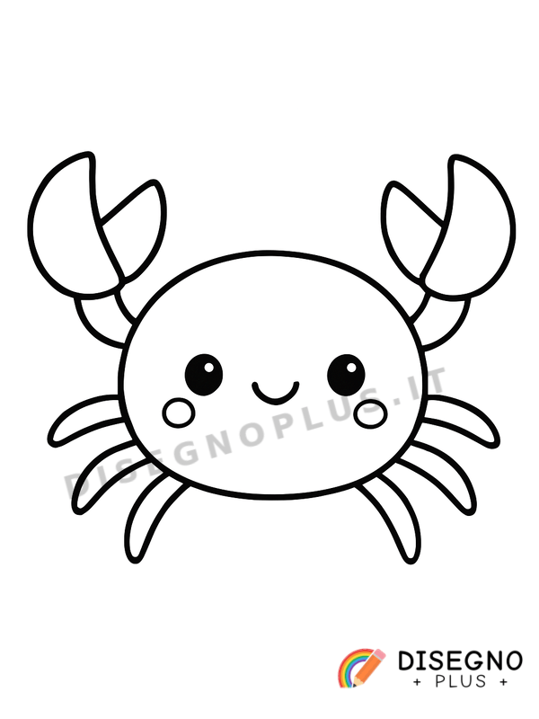 Disegno Crostaceo da colorare