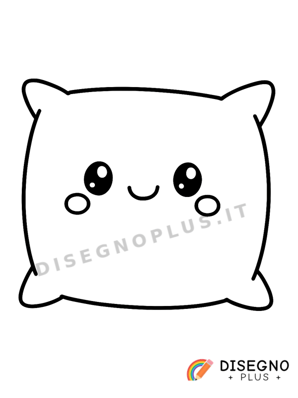 Disegno Cuscino da colorare