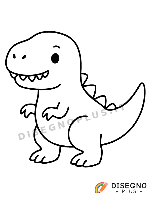 Dinosauro carnivoro con artigli giganti Disegno Dinosauro carnivoro con artigli giganti da stampare e colorare