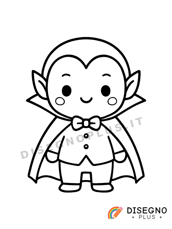 Disegno Dracula da colorare