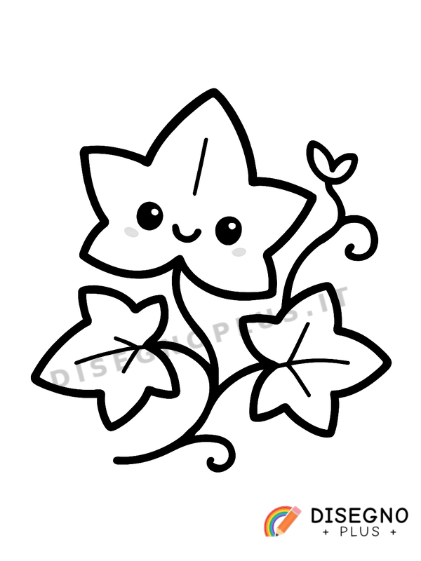 Disegno Rampicanti da colorare