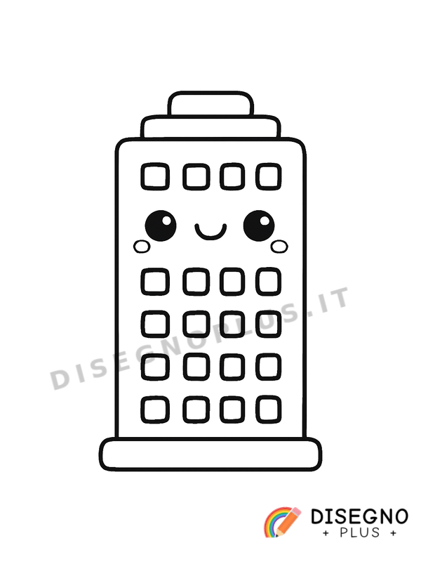 Disegno Grattacieli da colorare