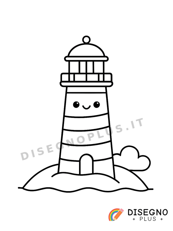 Disegno Fari da colorare