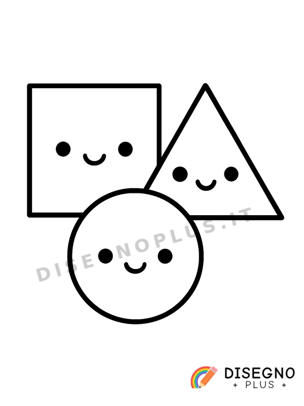 Disegno Figura geometrica da colorare