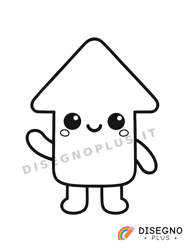 Disegno Freccia da colorare