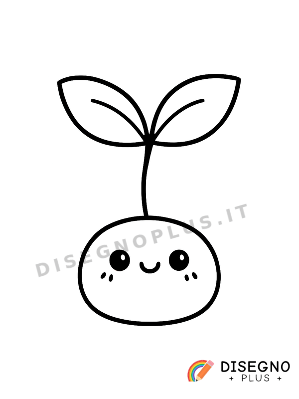 Disegno Germoglio da colorare