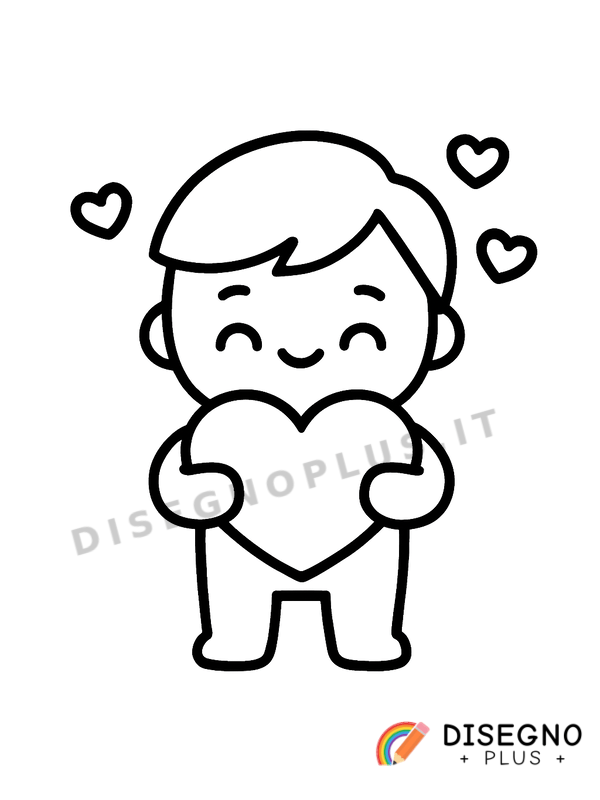 Disegno Innamorato da colorare