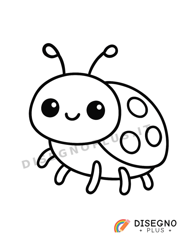 Disegno Insetto invertebrato da colorare