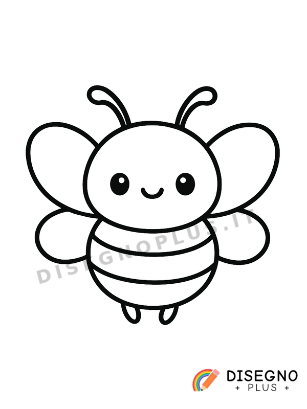 Disegno Insetto volante da colorare