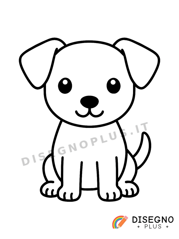 Disegno Jack Russel da colorare