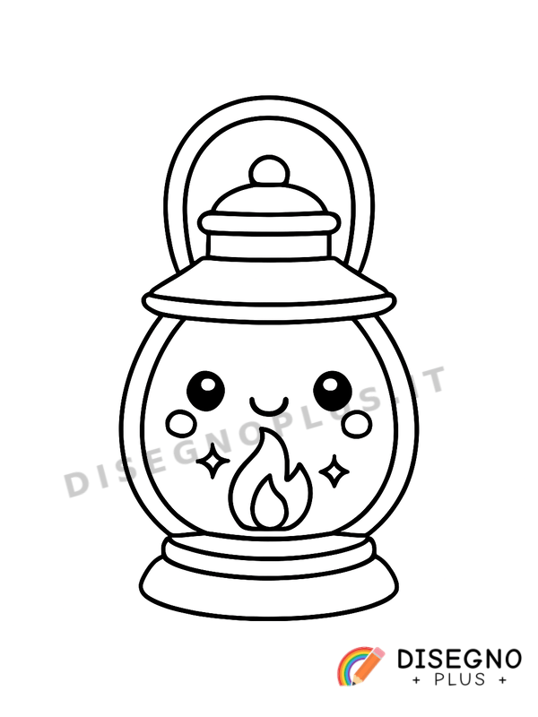 Disegno Lanterne magiche con disegni   da stampare e colorare