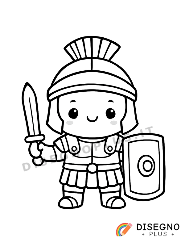 Disegno Legionario da colorare