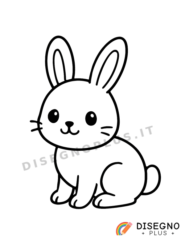 Disegno Lepre da colorare