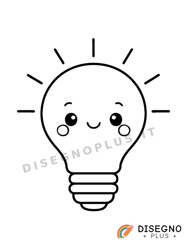 Disegno Luce elettrica da colorare