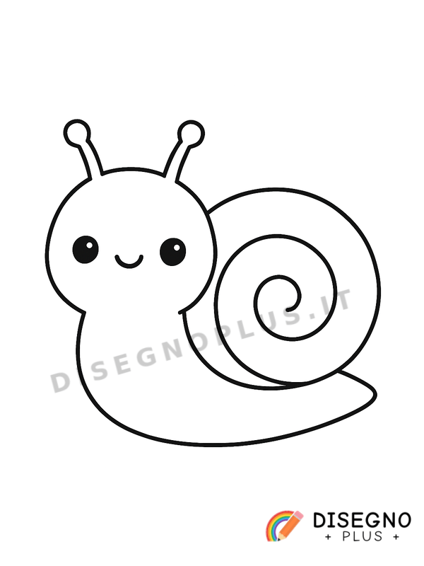 Disegno Lumaca da colorare