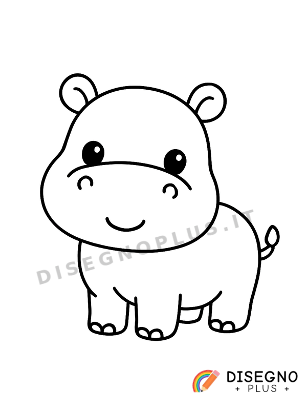 Disegno Mammifero africano da colorare