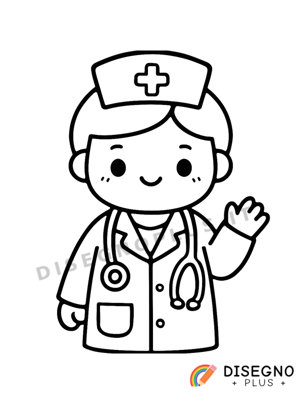 Disegno Medico da colorare