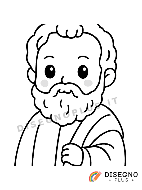 Disegno Michelangelo Buonarroti da colorare