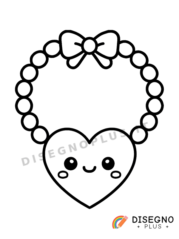 Disegno Monile da colorare