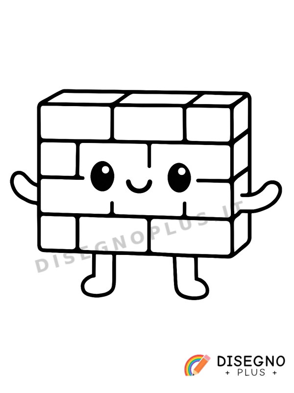 Disegno Muro da colorare