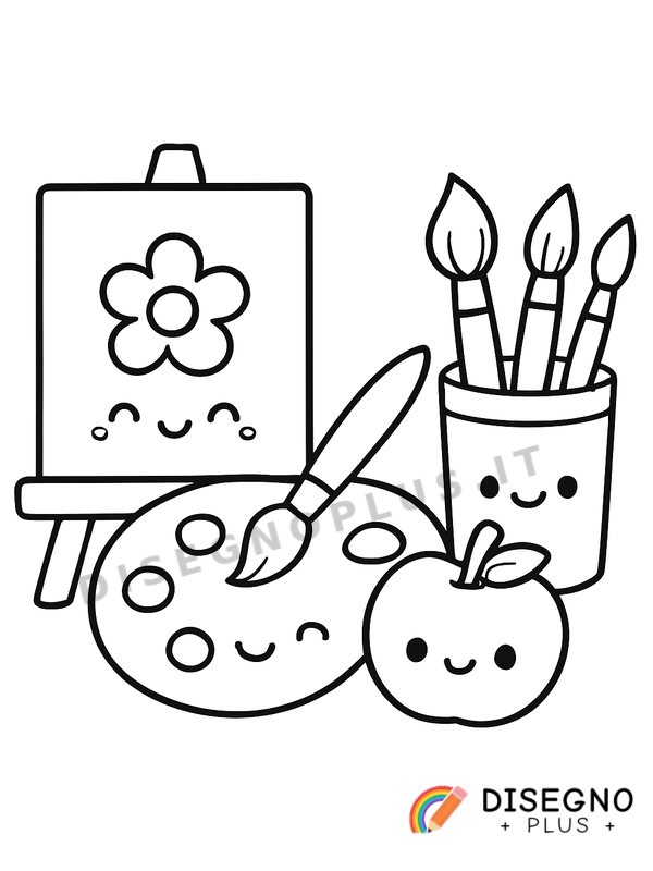 Disegno Natura morta da colorare