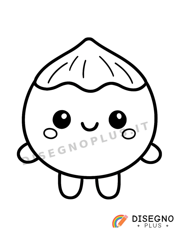 Disegno Nocciola da colorare