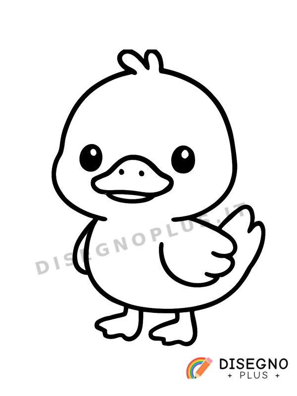 Disegno Ochetta con piume soffici bianche   da stampare e colorare