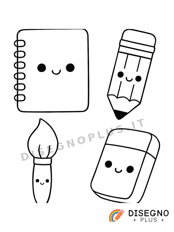 Disegno Oggetto scolastico per lezioni   da stampare e colorare