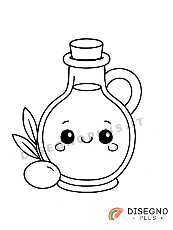 Disegno Olio da colorare